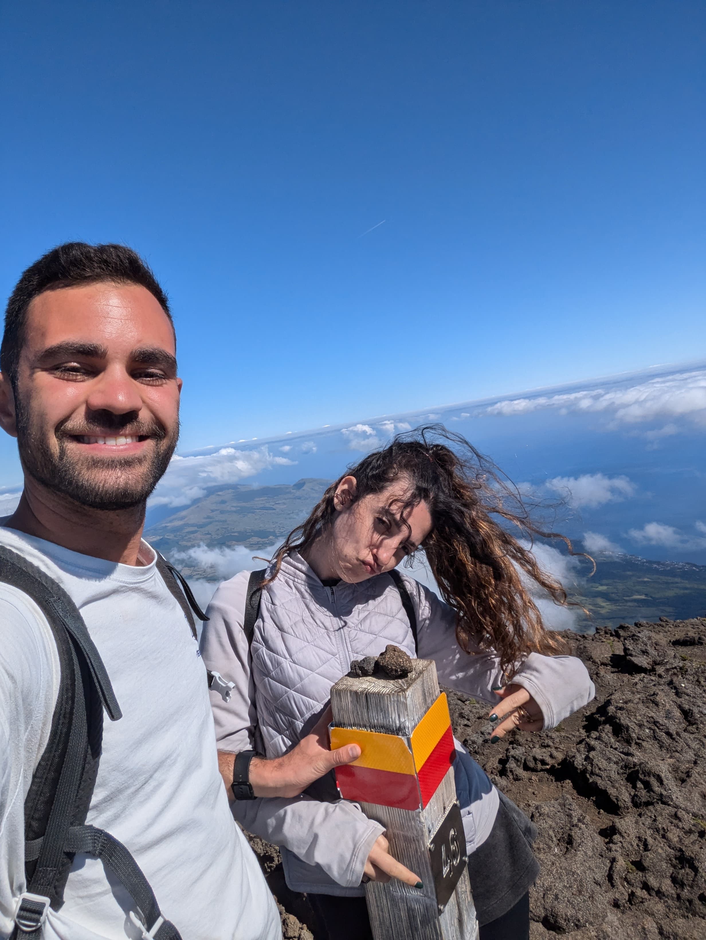 Climbing Pico Mountain